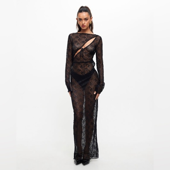 Lioness Dresses & Skirts - Lioness Fever Lace Maxi Dress | ONYX B26